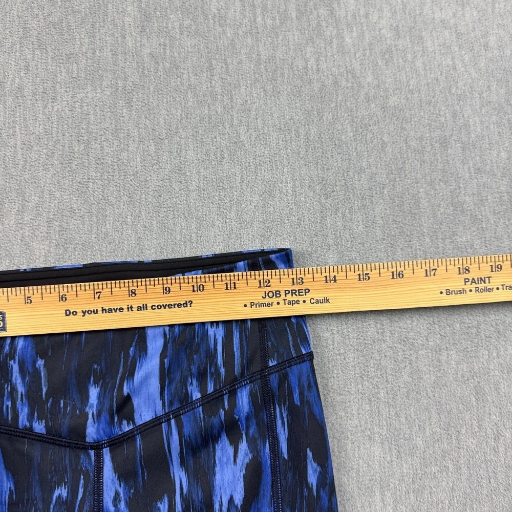 Lululemon Womens Leggings 4 Blue Painted Animal All Meshed Up 7/8 Tight 25
